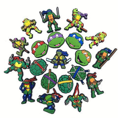 20pcs Anime Shoe Charms Clogs Wristband Charms Party Accessories