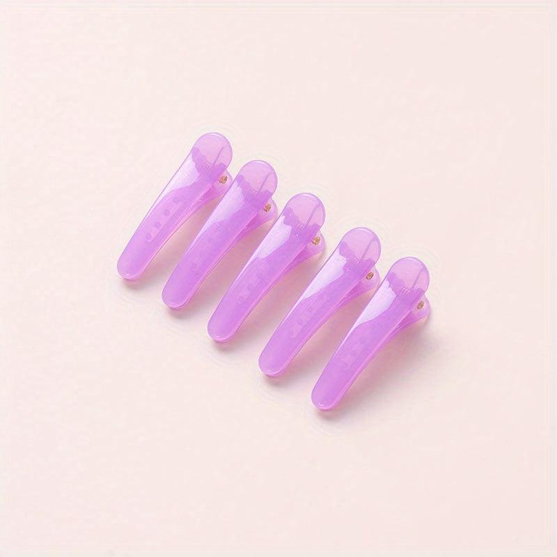 5pcs Colorful Hair Clip Duck Billed Clip Side Clip Hair Accessories