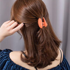 6 Pcs Non Slip Hair Claw Clips Plastic Hair Crab Clamps Grips Hair Jaw Clips