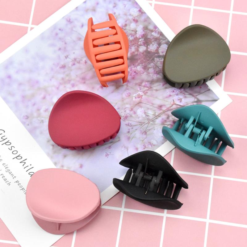 6 Pcs Non Slip Hair Claw Clips Plastic Hair Crab Clamps Grips Hair Jaw Clips