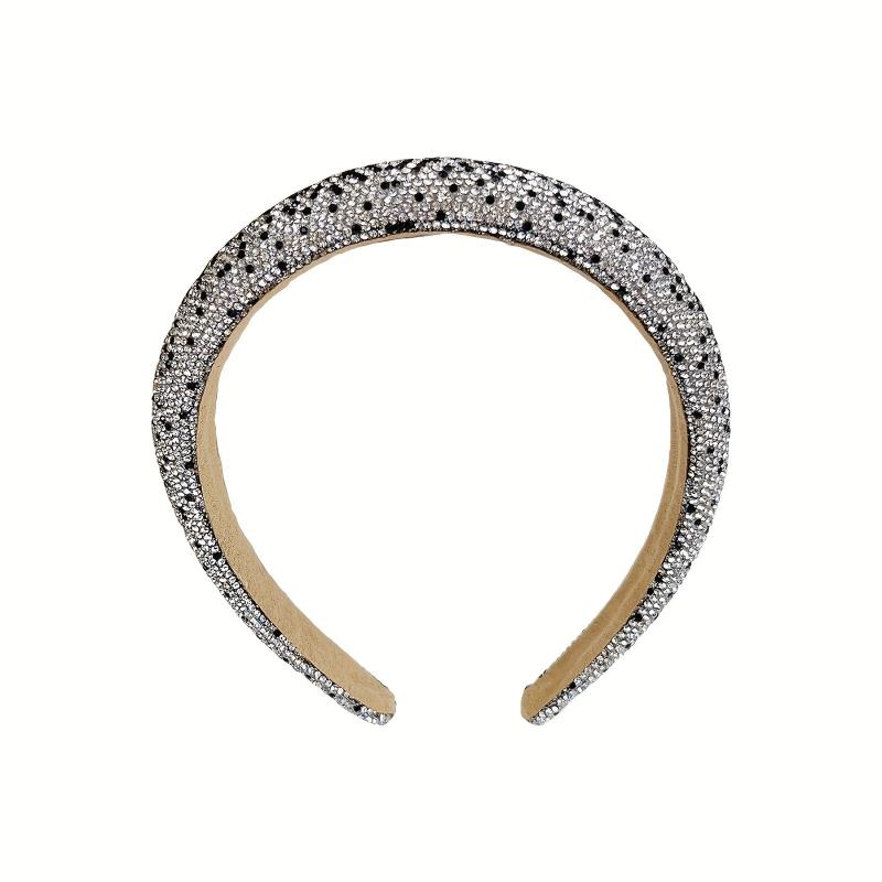 Glitter Headband Rhinestone Hair Band Wide Head Hoop Women Girls Accessories