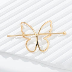 Butterfly Golden Hair Clip Women's Sweet Hair Accessories