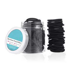 100 Elastic Hair Ties No Crease Hair Rope Hair Accessory