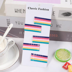 50 Pcs Word Clip Candy Bangs Hair Clip Headgear Girl Hair Accessories