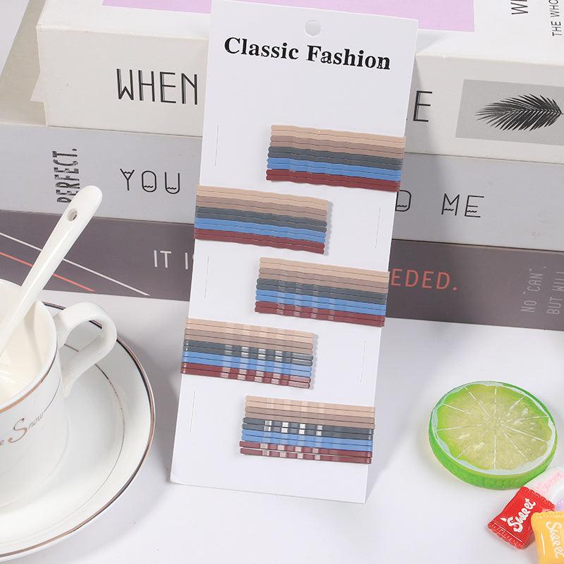 50 Pcs Word Clip Candy Bangs Hair Clip Headgear Girl Hair Accessories