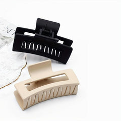 4pcs Square Hair Claw Clips for Thick Hair, Matte Finish Non-slip Accessories