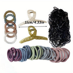380pcs Women's Hair Accessories Set