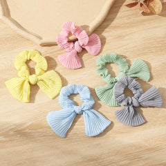 Colorful Bow Hair Rope Girl Hair Accessories