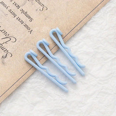 50pcs Jelly Hair Clip Bobby Pin Bangs Clip Hair Accessories