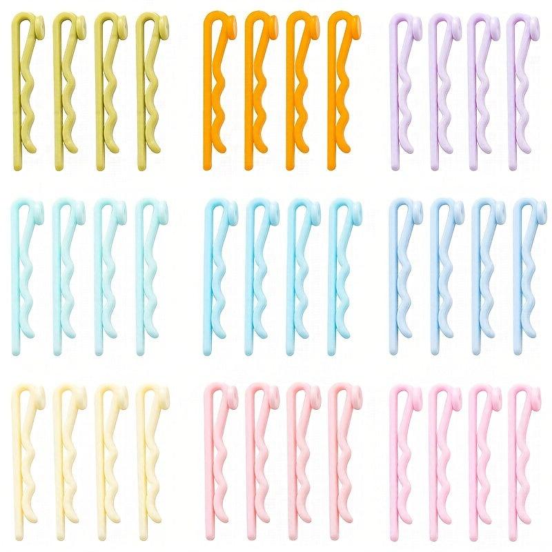 50pcs Jelly Hair Clip Bobby Pin Bangs Clip Hair Accessories