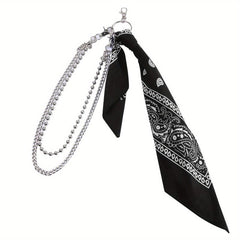 Hipster Layered HipHop Bandana Accessories Keychain