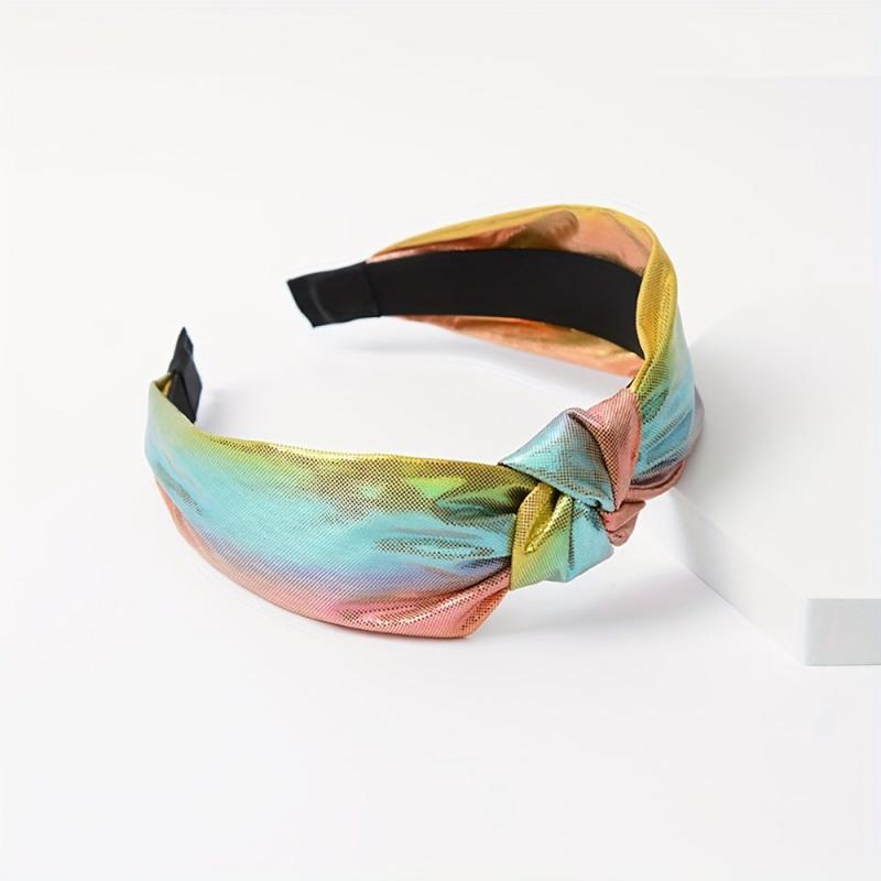 Colorful Hair Hoop Ladies Wide Brim Hair Accessories
