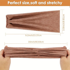 Criss Cross Headband Elastic Stretchy Head Hoop Sports Sweatband