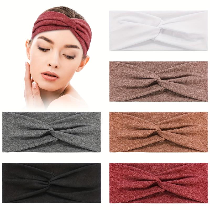 Criss Cross Headband Elastic Stretchy Head Hoop Sports Sweatband