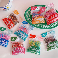 Colorful Kids Hair Tie Elastic Hair Rope Ponytail Hair Accessories