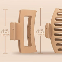 Matte Claw Hair Clip - Strong Grip Hair Clip for Women