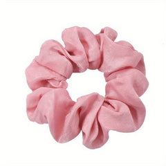 Large Scrunchie Ponytail Leather Headband Hair Accessories