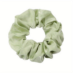 Large Scrunchie Ponytail Leather Headband Hair Accessories