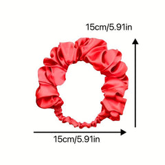 Pleated Elastic Hair Band Wide Headband Hair Accessories