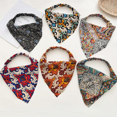 Triangle Headscarf Sunscreen Headband Small Square Scarf