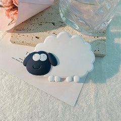 Sheep Shape Hair Claw Cartoon Acrylic Lamb Non slip Shark Claw Hair Accessories