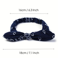 Vintage Paisley Pattern Headbands Elastic Hairbands Hair Accessories