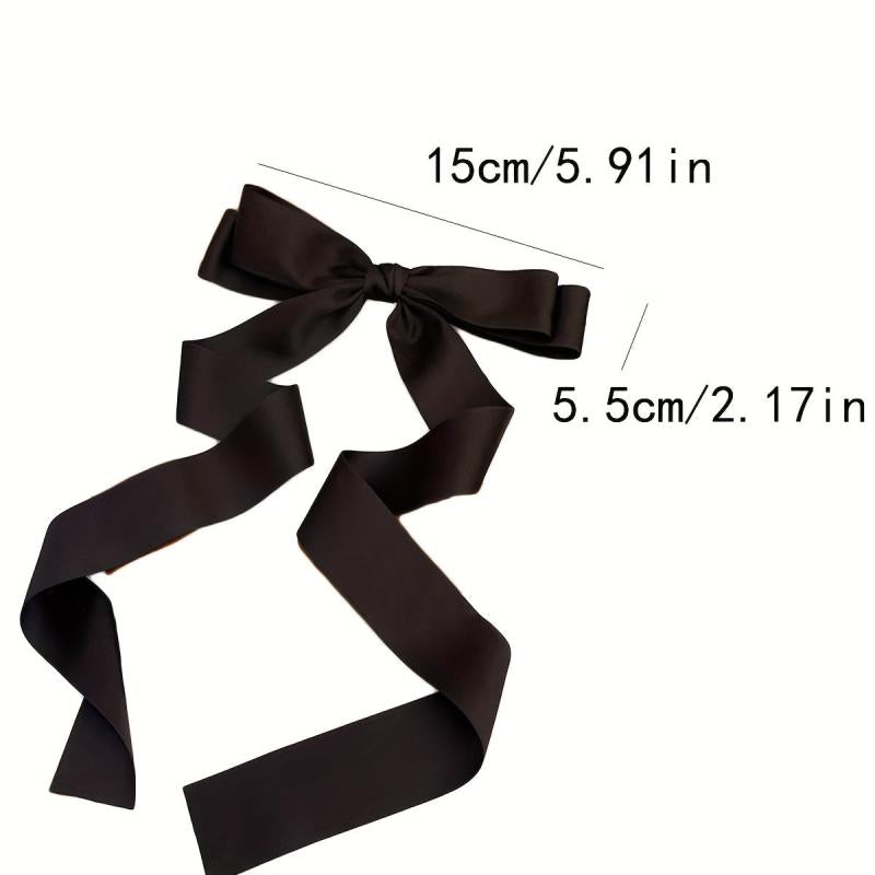 Ribbon Bow Hair Clip For Women Girls Hair Accessories