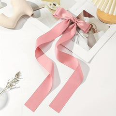 Ribbon Bow Hair Clip For Women Girls Hair Accessories