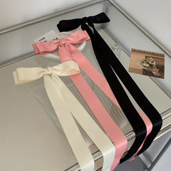 Ribbon Bow Hair Clip For Women Girls Hair Accessories