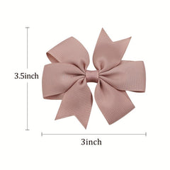Sweet Ribbon Bows Hair Clips Hairpin Headwear All match Hair Accessories