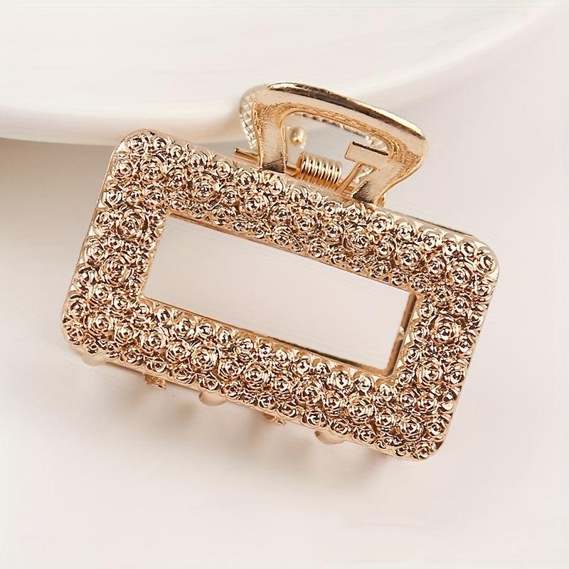 Alloy Hair Claw Female Metal Texture Bangs Clip Shark Claw Hair Accessories