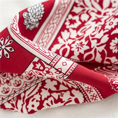 3pcs Paisley Print Hair Bandanas Head Kerchief Bandana Print Scarf Triangle