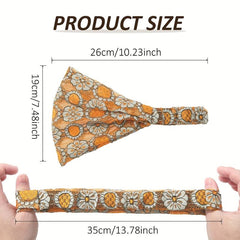 Wide Brim Lace Flower Headband for Women Girls