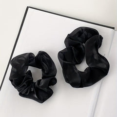 Organza Scrunchies Hair Rope Ponytail Holder