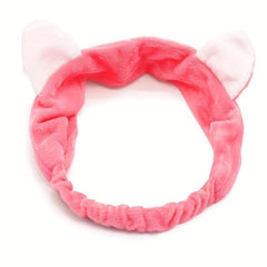 Cat Ears Headband Soft Hair Band Elastic Headdress Plush Hair Accessories