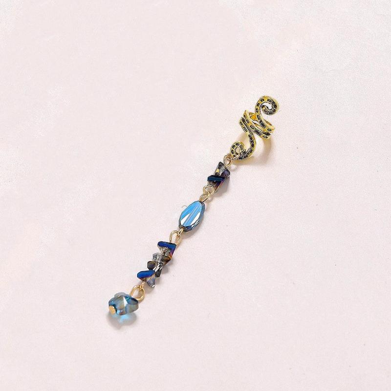 Crystal Tassels Hair Ring Jewelry Braids Pendant Dreadlock Accessories