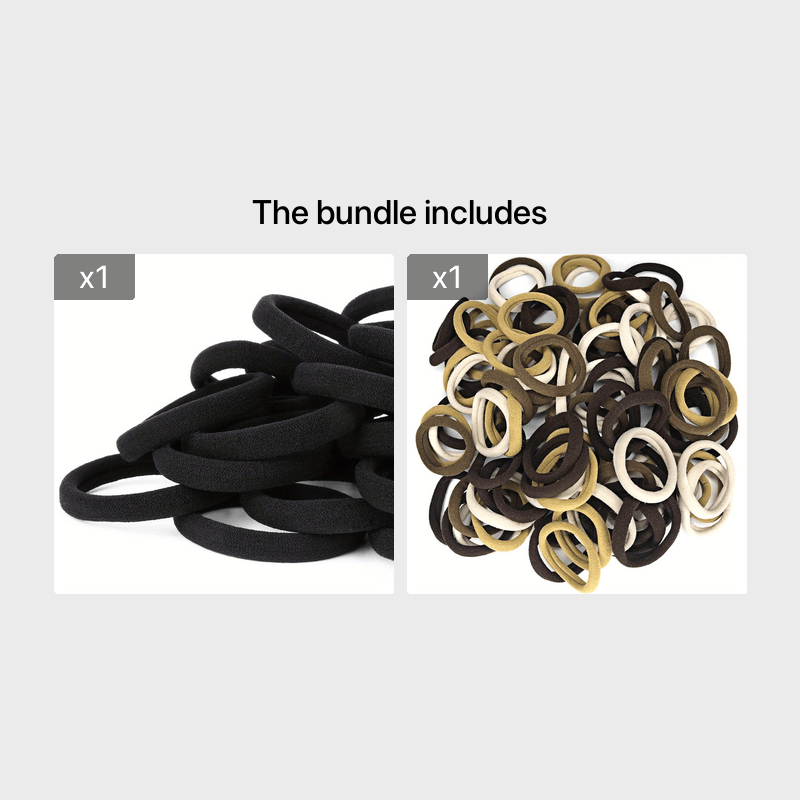 High Elasticity Hair Binding Rope Female Hair Tie Large Hair Elastics