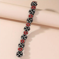 Bohemian Beaded Nail Beads Hand Sewing Beads Rhinestone Hairband