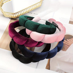 Velvet Braid Hair Hoop Scrunchie Ponytail Women Hair Accessories
