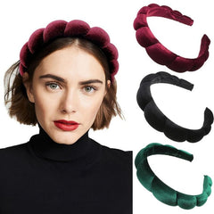 Velvet Braid Hair Hoop Scrunchie Ponytail Women Hair Accessories