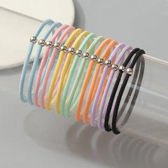 10pcs Hair Rope Rubber Band Head Rope Hair Ring Headdress