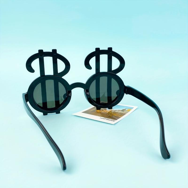 Dollar Symbol Shape Glasses for Party Photo Props Decoration