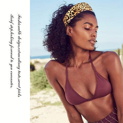 Leopard Prints Headband Y2K Style Hair Accessories