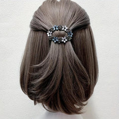 Vintage Alloy Flower Hair Clip For Women Girls Hair Clip