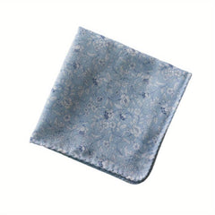 30 Floral Handkerchief Lightweight Cotton Double Layer Hankies Soft Absorbent
