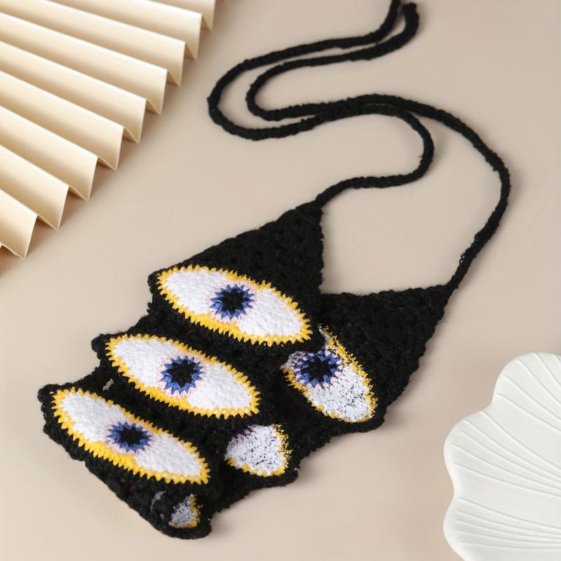 Crochet Eye Detail Headband Bohemian Style Hair Accessories