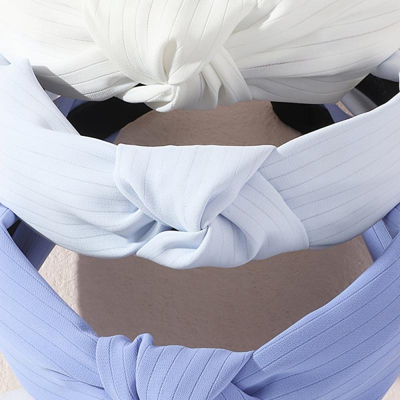 3pcs Women Headbands Elastic Head Wrap Hair Accessories