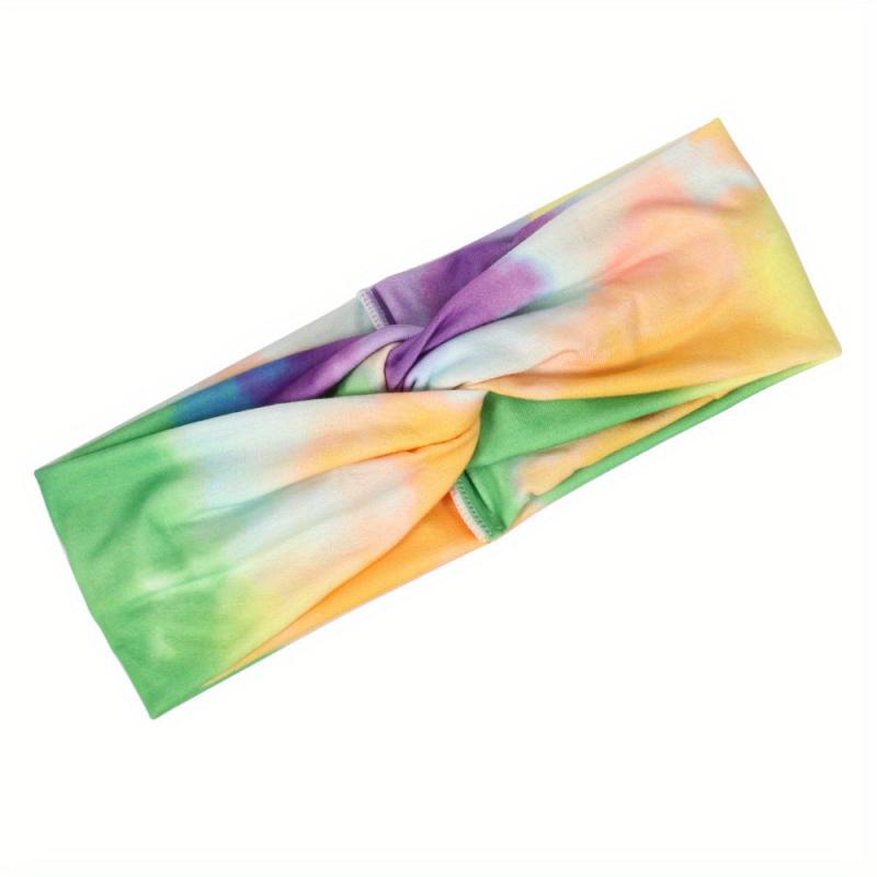 Colorful Tie Dye Women's Sports Headband