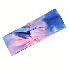 Colorful Tie Dye Women's Sports Headband