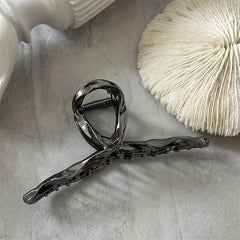 Metal Large Hair Claw Ponytail Holder Shark Claw Hair Clip